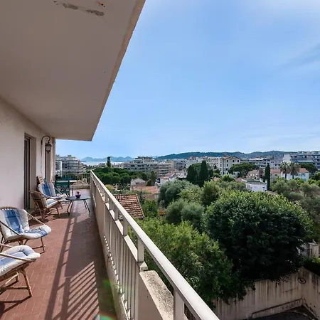 Appartamento Grand T3 Juan Les Pins, 2 Balcons, Proche Plage Antibes
